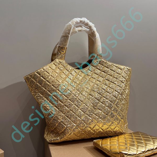 Bolsos de lujo para mujer Bolsos de diseñador Bolsos de mano de moda Lentejuelas Bolsos de mano de alta calidad Bolso de hombro 2pcs / set Bolsos de compras Bolsos de mano dorados con monedero bolso de viaje