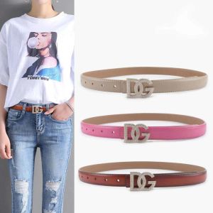 Ceinture de luxe pour femmes D Ceinture de créateur de mode Largeur 2,5 cm Classique Boucle de lettre incrustée de diamants Jeans décontractés G Ceintures pour femmes de haute qualité