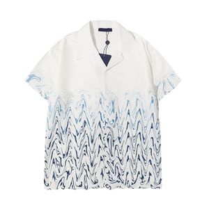 Luxe Dames Designer Shirts Heren Mode Brief Print Strand Shirt Hawaii Bloemen Casual Shirts Heren Zomer Mode Korte Mouw CJD2306263