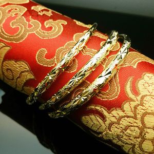 Bracelets en or pour femmes, plaqué or jaune 24 carats, pour filles et femmes, pour fête de mariage, joli cadeau