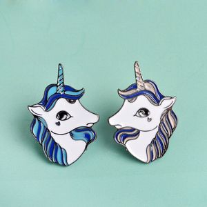 Luxe Dames Broche Animal Horse Unicorn Emaille Pins Broches Badges Kraag Jurken Plant Roch Sieraden