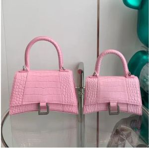 Luxe dames handtas zandloper Tote handtas hoogwaardige schoudertas handle mode krokodil in reliëf shopping heren messenger tas geldtas flip handtas.