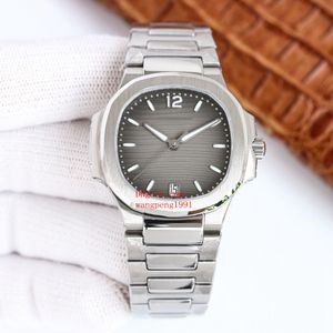 Montre de luxe pour femme 35 mm 7008 Cadran noir Bleu Trésor Mécanique Transparent Cal.8215 Mécanique Automatique Montres-bracelets pour femmes