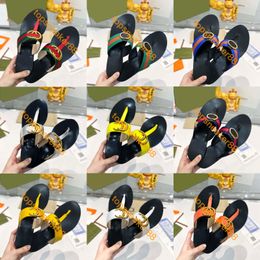 Luxe femmes sandales Double Web string sandale Designer femmes tongs mode pantoufles de plage taille 35-42