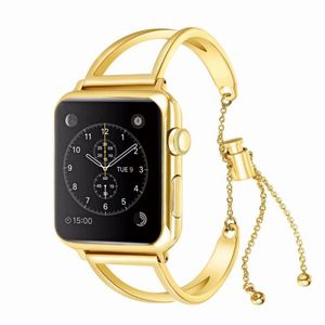 Bracelet de verrouillage de montre de femmes de luxe pour Apple Watch Ultra 49mm Bands Bands 41mm 45 mm 38 mm 40mm 42 mm 44 mm en acier inoxydable STRAP PENDANT IWATCH 8 7 SE 6 4 3