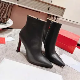 Bottes de luxe à talons banane pour femmes, en cuir de veau cristal, Sexy, Martin, plateforme, chaussures à la mode, taille 34-44