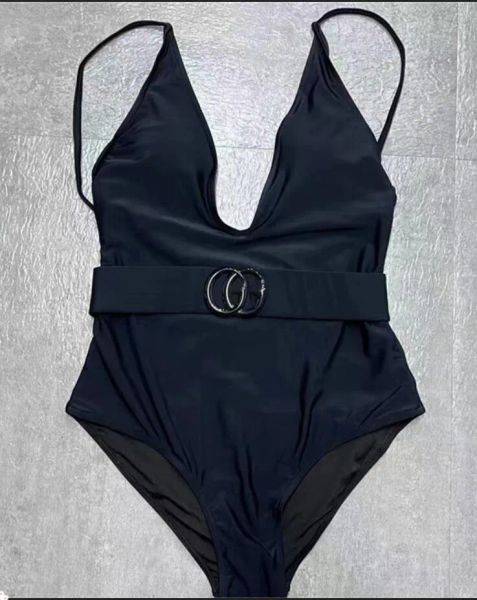 Designer de bikinis pour femmes de luxe Sexy Beach maillot de bain Fashion Letter Imprimé Lace Up Summer Split Maillots de bain pour femmes