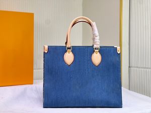 Luxury Womens Handbag Denim grandes fleurs de haute qualité