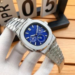 Para mujer de lujo para hombre 5740 diseñador reloj mecánico automático lunas relojes de alta calidad 904 hombres movimiento relojes de pulsera