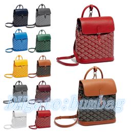 2023 nuevos bolsos de lujo para mujer, hombre, mochila escolar, diseñador Mini Alpin, mochila cruzada, bolsos de mano, mochila de cuero genuino, bandolera desmontable, bolsos