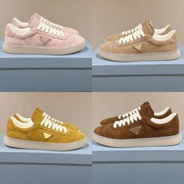 Sneakers de luxe pour femmes chaussures de créateurs femmes bas sneaker rose basse confort