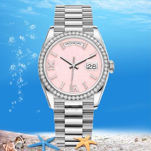 luxe dameshorloge heren 3a horloges kwaliteit roze precisie duurzaamheid automatisch uurwerk roestvrij staal waterdicht lichtgevend montres DHgate diamant horloges