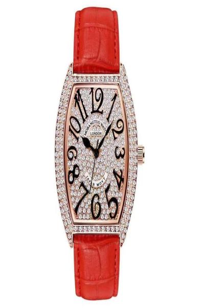 Luxury Womens Watches Designer Nuevo Allmatch Genuine Ladies Watch Digital Model Gypsophila Quartz Water Women Women Barrelsh3158035