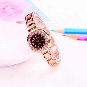 Montres de luxe pour femmes Diamant exquis Simple Casual Élégant Tendance de la mode Rétro Bracelet Montre non mécanique Dames Montres à quartz étanches fsahdc