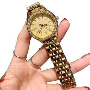 Luxury Womens Watches Top Brand Designer Diamond Lady Watch 35mm 316l Full Innelesd Steel Bandwarchs pour femmes Gift de Noël de la Saint-Valentin Relojes Mujer