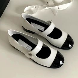 Luxury Womensplatform Prom Dress Shoes Loafers Rubber Sole Run Dance Mary Jane Shoe Leather Trainer Designer Men Men Sneaker Heel Outdoor Casual Shoes Taille 35-40