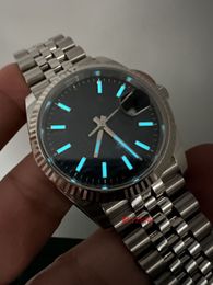 Luxe Horloge GLOEDNIEUWE heren Automatische Horloges Datejust 41mm 126234 18K Gecanneleerd Blauw Motief Wijzerplaat Jubilee Armband
