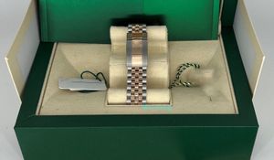 Luxe horloge GLOEDNIEUWE heren automatische horloges Datejust 41 Wimbledon Jubilee armband Ref 126300 0014