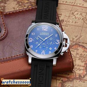 Luxe polshorloge waterdichte horloges Designer Watch Heren Fashion Strap Multifunction Watch voor mannen Weng