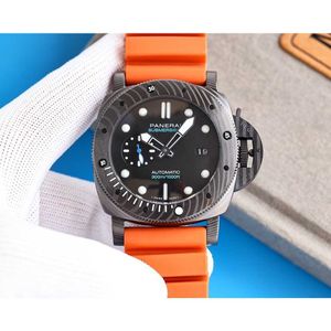 Luxe polshorloge Waterdichte horloges Designer horloge Mechanisch automatisch uurwerk Saffierspiegel 47 mm Rubber Sporthorloges voor heren Weng