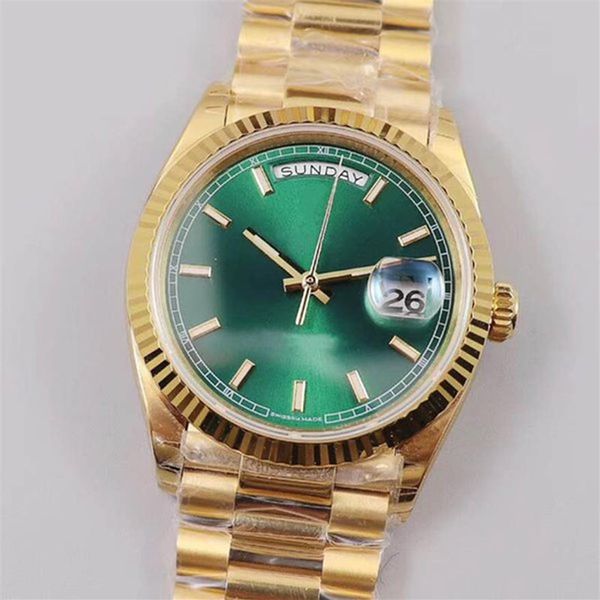 Relojes de pulsera de lujo para damas, calendario doble automático, Prime Classi, pulsera de acero inoxidable de 41 mm en oro rosa, cristal de zafiro lumin233f