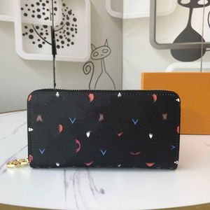 luxe Zippy portefeuilles multicolor portemonnee heren dames clutch bags Charms Card Holder Rosalie Coin Purse reliëf bloem brief Pocket Organizer