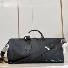 Luxuryc sac de créateur édition sac polochon classique 50 bagages de voyage pour hommes sacs de créateurs en cuir véritable femmes bandoulière fourre-tout sacs à bandoulière sacs à main