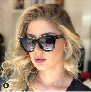 Mode Star-Style Big Butterfly Women Sunglasses UV400 62-18-145 Geïmporteerde Pure-Plank + HD verlooplens met fullset Case