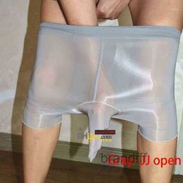 Luxurymen's sokken mannen sexy shorts panty kousen penis zakje mantel ultra dunne pure panty bodysuit 3 kleuren1