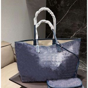 Luxurys 3A Designers Bag Sac à bandouliers bleu sacs en cuir sacs mini-pm GM en cuir 2pcs shopping crossbody dames sac