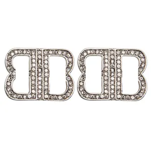 Luxe Merk Stud Oorbellen Womens Designer Goud Zilver Diamanten Oorbel Sieraden Dames Mode Letter B Hoepel Dangle Oorbellen Ringen15511