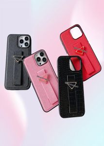 Luxurys Cell Phone Cases Designers pour iPhone 11 12 13 Pro Max X Xs Xr Xsmax Mode Iphone Case Designer 4 Styles Cuir Cellpho7371717