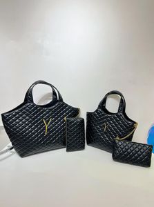 Luxurys design Icare Maxi shopping surdimensionné Tote bag sacs à main femme homme Portefeuille matelassé femmes cartable de voyage Sac à bandoulière shopper sacs