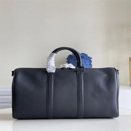 Sacs de créateurs de luxe grande capacité sac en cuir véritable sac à main de voyage pour femme Boston portable en cuir bord souple sui276o