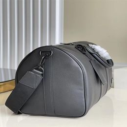 Sacs de créateurs de luxe grande capacité sac en cuir véritable sac à main de voyage pour femme Boston portable en cuir bord souple sui237k