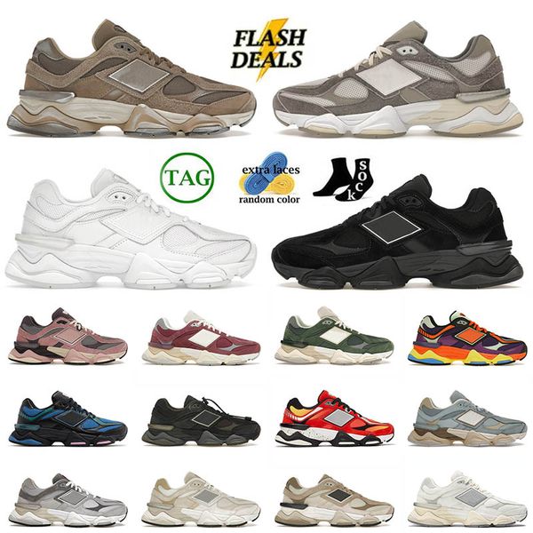 new balance 9060 new balanace 9060s nb 9060 shoes 2024 chaussures de course triple blanc noir turtedove quartz gris hommes femmes sneakers 【code ：L】