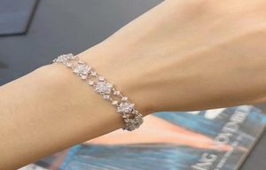 Luxurys Designer Chaîne Bracelets En Argent Sterling Et Diamant Bracelet Femmes Bijoux De Mode Charme Bijoux Accessoires À La Mode Elega4791194