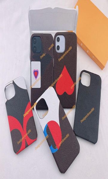 Luxurys Designer Phone Cases Poker Oil Edge pour iPhone 13 12 Pro 11pro 11 Xs Max XR 8plus 8 7plus Marque Luxe Cellulaire Iphone Designe1898683