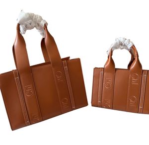 luxe designer tote grote draagtas zacht lederen schoudertassen hoge kwaliteit dames heren handtas mode woody linnen strandtas groot medium klein formaat handtassen