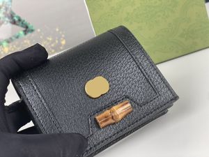 luxe designer portefeuilles mannen vrouwen bamboe portemonnees beroemde stylist G-kaarthouder hoogwaardige mode brief clutch klassieke Ophidia tassen met originele doos