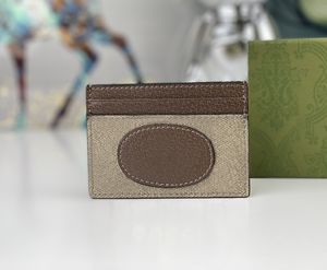 lujosas carteras de diseñador Ophidia hombres mujeres titulares de tarjetas moda marmont monedero corto diseño de cabeza de tigre clásico de alta calidad con caja original