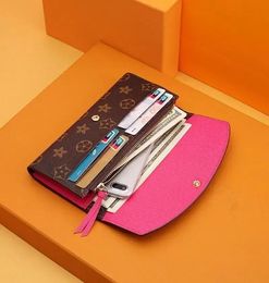 Luxurys Designer Wallets al por mayor de billeteras multicolor de monedas billetera corta tarjetas de coloridas Caja original de mujeres clásicas con bolsa de caja