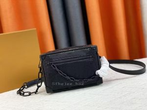 Luxurys diseñadores bolso mini bolso de hombro negro bolsos cosméticos bolsos para mujeres bolsos de flores bolsos de cuero genuino bolso cruzado bolso de compras mejor regalo