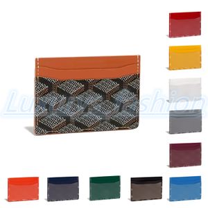 Bolsos de monedero de cuero genuino de calidad de moda titular de la tarjeta billetera de regalo de un solo diseñador Hombres Titulares de mujer Monedero Piel de cordero Mini billeteras Clave Luxurys Bolsillo Ranura interior