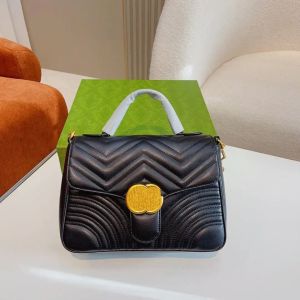 Diseñadores de lujos Bolsas Mujeres Bolsa de hombro Marmont Bolso Messenger Designer Crossbody Bolsas Monedero Crossbody