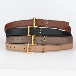 Luxe ontwerpers riem voor vrouwen echt leer heren designer riemen S naaldgesp dames tailleband Cintura Ceintures Y gordel