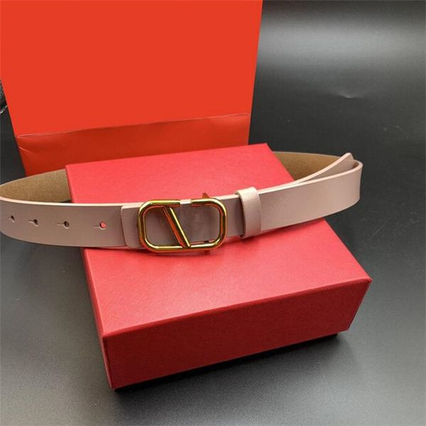 Designers de luxe ceinture en cuir pour femmes ceintures de mode or boucle lisse style classique femmes belles 6 couleurs