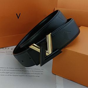 Luxurys Designers Belts Designer Belt Trend Letter met vrouwen en mannen Retro Retro reliëf Twill Color Blocking 3,8 breed veelzijdig goed