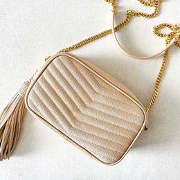 Luxe ontwerpers camera Beroemde lederen crossbody tassen WOC kleine dames LOU mannen tote MINI mode schoudertas Gouden ketting handtas kaviaar sling cadeau marmont