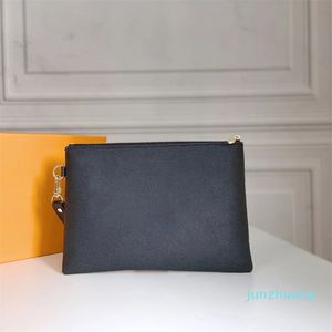 Diseñadores de lujo Ciudad Bolsa Zippy Clutch Bolsa Mujeres Carteras Bolsas de pulsera Bolsas de llaves Recubierto Lienzo Hombres Monedero Almacenamiento diario